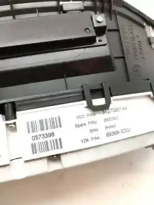 Peça sobressalente para automóvel em segunda mão quadrante por volvo xc60 d5 awd referências oem iam 69399320u  