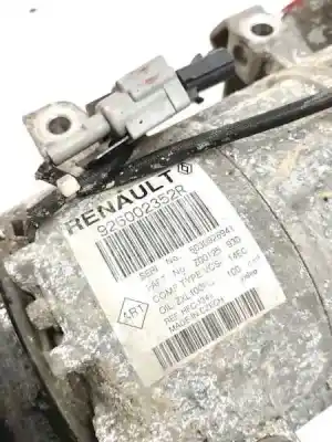 Peça sobressalente para automóvel em segunda mão compressor de ar condicionado a/a a/c por renault clio iv authentique referências oem iam 926002352r  