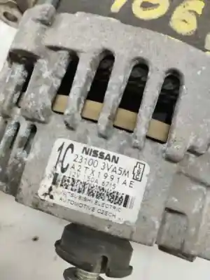 Second-hand car spare part alternator for nissan note n-tec oem iam references 231003va5m  