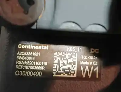 Peça sobressalente para automóvel em segunda mão motor completo por nissan juke (f15) 1.5 dci referências oem iam k9k 646  
