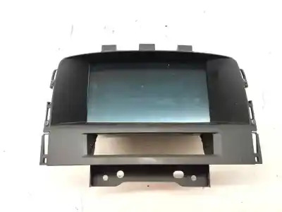 Peça sobressalente para automóvel em segunda mão display gps / multimídia por opel astra j lim. 1.7 16v cdti referências oem iam 95196687