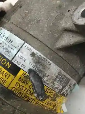 Pezzo di ricambio per auto di seconda mano compressore aria condizionata per renault megane ii sedán (lm0/1_) 1.9 dci (lm0g lm1g lm2c) riferimenti oem iam 8200053264  