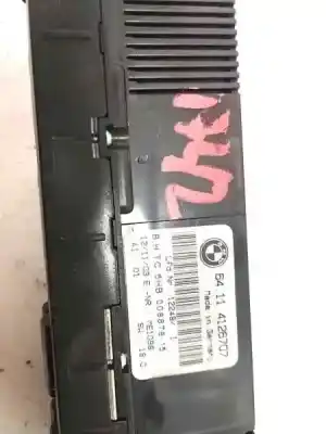 Peça sobressalente para automóvel em segunda mão comando de sofagem (chauffage / ar condicionado) por bmw serie 3 compact (e46) 316ti referências oem iam 64114126707  