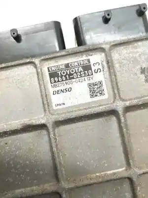 Second-hand car spare part ecu engine control for toyota auris 2.0 d-4d cat oem iam references 8966102s30  
