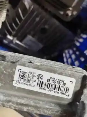 Автозапчасти б/у блок управления пуск/стоп за citroen c4 picasso/spacetourer feel 12v e-thp / puretech] ссылки oem iam 9819598180  