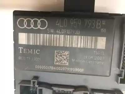 Автозапчасти б/у комфортный модуль за audi q7 (4l) 3.0 v6 24v tdi ссылки oem iam 4l0959793b  