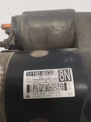 Second-hand car spare part starter motor for suzuki swift iii (mz, ez) 1.3 (rs 413) oem iam references 3110086g00 m002t46781ze 
