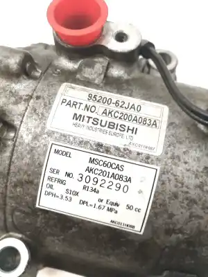 Автозапчасти б/у компрессор кондиционера воздуха за suzuki swift iii (mz, ez) 1.3 (rs 413) ссылки oem iam 9520062ja0 akc200a083a 