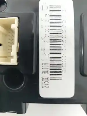 Second-hand car spare part climate control for nissan note (e11, ne11) 1.5 dci oem iam references 275009u11a  