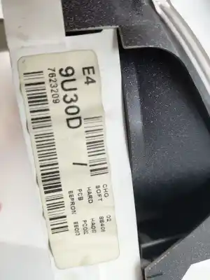 Peça sobressalente para automóvel em segunda mão quadrante por nissan note (e11, ne11) 1.5 dci referências oem iam 9u30d  