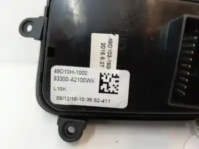 Peça sobressalente para automóvel em segunda mão comutador de luzes por kia cee´d 1.6 crdi cat referências oem iam 49d10h1000  