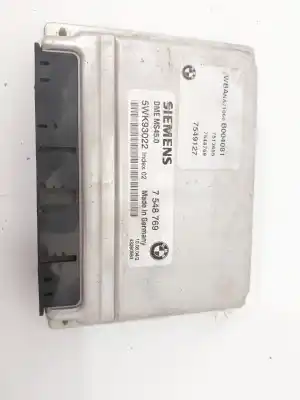 Second-hand car spare part ECU ENGINE CONTROL for BMW SERIE 5 BERLINA (E60)  OEM IAM references 7548769  7549127
