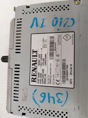 Second-hand car spare part multifunction display for renault clio iv authentique oem iam references 281153868r  