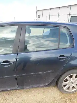 Peça sobressalente para automóvel em segunda mão porta do automóvel traseira esquerda por volkswagen golf v (1k1) 1.9 tdi referências oem iam 