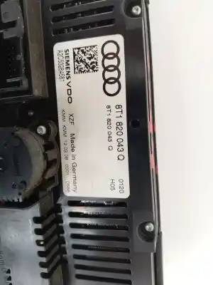 Second-hand car spare part climate control for audi a5 (8t3) 2.7 tdi oem iam references 8t1820043q  