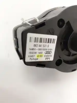 Peça sobressalente para automóvel em segunda mão comutador de luzes por audi a5 (8t3) 2.7 tdi referências oem iam 8k0941531g  