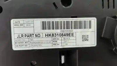Peça sobressalente para automóvel em segunda mão quadrante por jaguar f-pace (x761) 2.0 td4 awd referências oem iam hk8310849ee  