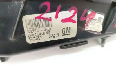 Автозапчастина б/у внутрішній лівий задній ліхар для opel insignia a (g09) 2.0 cdti (68) посилання на oem iam 23135917   Автозапчастина б/у внутрішній лівий задній ліхар для opel insignia a (g09) 2.0 cdti (68) посилання на oem iam 23135917