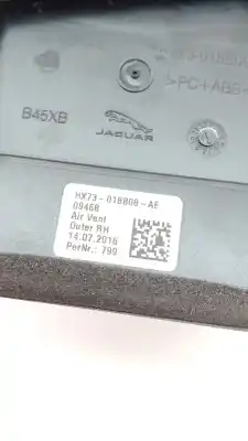 Автозапчастина б/у аераційна решіта для jaguar f-pace (x761) 2.0 td4 awd посилання на oem iam gx73014l21bf  