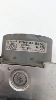 Second-hand car spare part abs for citroen c-elysee (dd_) 1.5 bluehdi 100 oem iam references 9822654880  