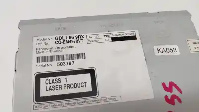 Second-hand car spare part audio system / radio cd for mazda 6 hatchback (gh) 2.2 d (gh10) oem iam references gdl1669rx  
