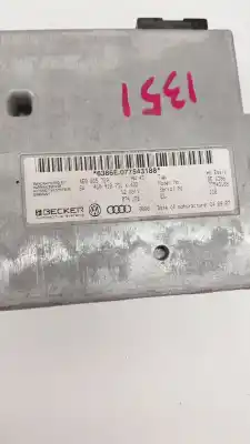 Peça sobressalente para automóvel em segunda mão módulo eletrônico por audi q7 (4l) 3.0 v6 24v tdi referências oem iam 4e0035729  
