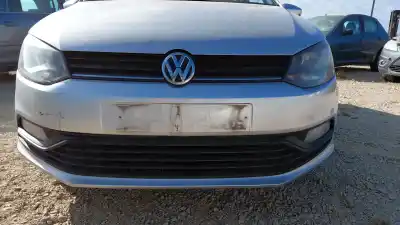 Second-hand car spare part front bumper for volkswagen polo v (6r1, 6c1) 1.4 tdi oem iam references  Second-hand car spare part front bumper for volkswagen polo v (6r1, 6c1) 1.4 tdi oem iam references