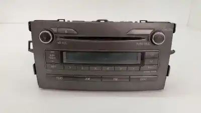 Peça sobressalente para automóvel em segunda mão Sistema De áudio / Rádio Cd por TOYOTA AURIS (_E15_) 1.4 D-4D (NDE150_) Referências OEM IAM 121861920  