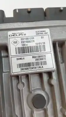 Peça sobressalente para automóvel em segunda mão centralina de motor uce por renault megane iii fastback (bz0/1_, b3_) 1.5 dci referências oem iam 237100120r   Peça sobressalente para automóvel em segunda mão centralina de motor uce por renault megane iii fastback (bz0/1_, b3_) 1.5 dci referências oem iam 237100120r