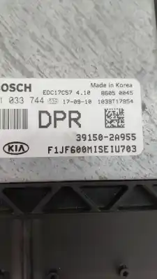Second-hand car spare part ecu engine control for kia optima (jf) 1.7 crdi oem iam references 391502a955  