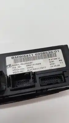 Peça sobressalente para automóvel em segunda mão comando de sofagem (chauffage / ar condicionado) por bmw 3 (e90) 320 d referências oem iam 695853601  