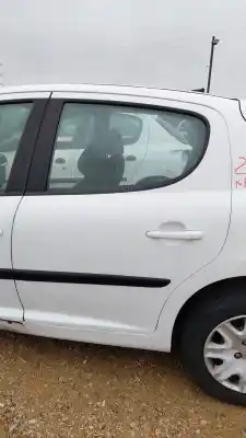 Peça sobressalente para automóvel em segunda mão porta do automóvel traseira esquerda por peugeot 207/207+ (wa_, wc_) 1.4 referências oem iam 