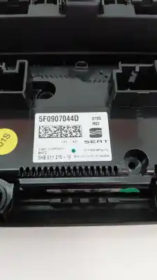 Автозапчастина б/у клімат-контроль для seat leon (5f1) motor 2.0 ltr. - 110 kw tdi посилання на oem iam 5f0907044d  