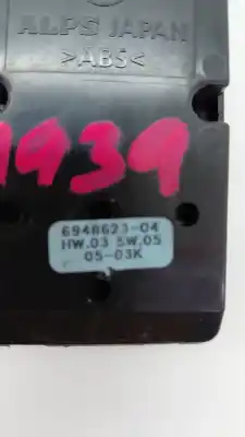 Peça sobressalente para automóvel em segunda mão botão / interruptor elevador vidro dianteiro esquerdo por bmw 3 (e90) 320 d referências oem iam 694862304  
