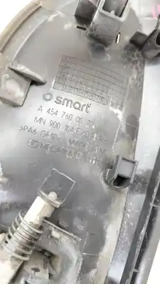 Peça sobressalente para automóvel em segunda mão puxador exterior frente direito por smart forfour 1.3 cat referências oem iam a4547600070  