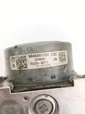 Peça sobressalente para automóvel em segunda mão abs por peugeot 208 active referências oem iam 9806891780  