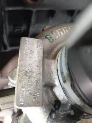 Second-hand car spare part complete engine for seat leon (1p1) 1.9 tdi oem iam references bxe  bxe