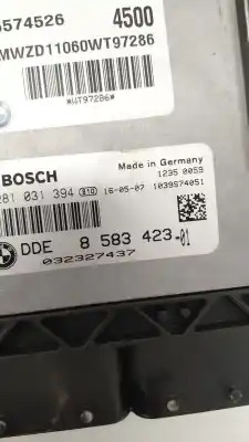 Peça sobressalente para automóvel em segunda mão centralina de motor uce por mini mini countryman (r60) one d referências oem iam 858342301  