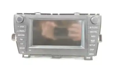 Pezzo di ricambio per auto di seconda mano impianto audio / radio cd per toyota prius (_w3_) 1.8 hybrid (zvw3_) riferimenti oem iam 8612047400