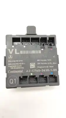 Peça sobressalente para automóvel em segunda mão MÓDULO DE CONFORT / BSI /BCM por MERCEDES-BENZ CLA COUPÉ (C117) CLA 220 CDI 4-MATIC (117.305) Referências OEM IAM A1669005411  