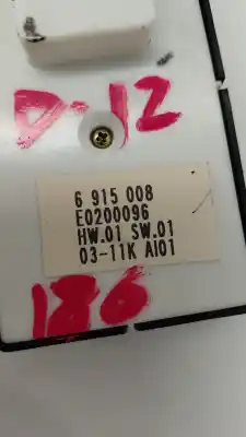 Second-hand car spare part left front power window switch for bmw serie 7 (e65/e66) 730d oem iam references 6915008  