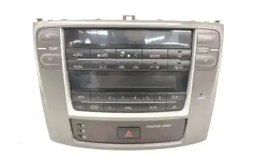 Pezzo di ricambio per auto di seconda mano Impianto Audio / Radio Cd per LEXUS IS II (_E2_) 220D (ALE20) Riferimenti OEM IAM 8401053040  