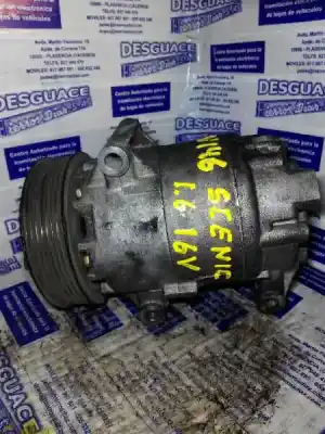 Pezzo di ricambio per auto di seconda mano compressore aria condizionata per renault megane scénic (ja0/1_) 1.6 16v (ja0b ja04 ja11 ja00) riferimenti oem iam 06283103313a fila 3 palet 34