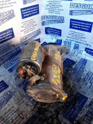 Second-hand car spare part starter motor for chevrolet aveo ls oem iam references gf166 fila 1 palet 45