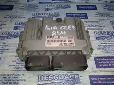 Peça sobressalente para automóvel em segunda mão centralina de motor uce por kia ceed (ed) (2006->) 1.6 concept [1.6 ltr. - 66 kw crdi cat] referências oem iam 0281013875