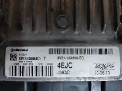 Second-hand car spare part ecu engine control for ford fiesta (cb1) ambiente oem iam references 5ws40584ct  estantería 60