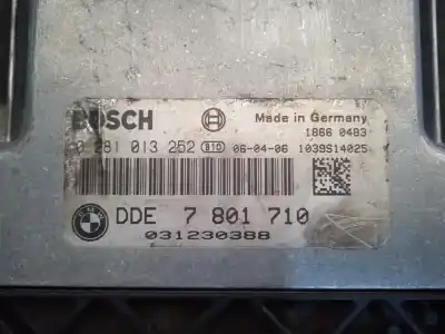 Tweedehands auto-onderdeel ecu motorcontroller voor bmw serie 1 berlina (e81/e87) 118d oem iam-referenties 0281013252