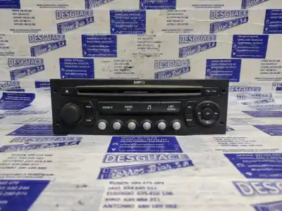 Second-hand car spare part AUDIO SYSTEM / RADIO CD for PEUGEOT PARTNER ORIGIN FURGONETA/MONOVOLUMEN (G_)  OEM IAM references   ESTANTERÍA 46