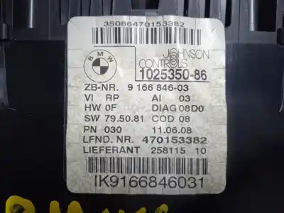 Peça sobressalente para automóvel em segunda mão quadrante por bmw serie 3 berlina (e90) 318d referências oem iam   estantería 5