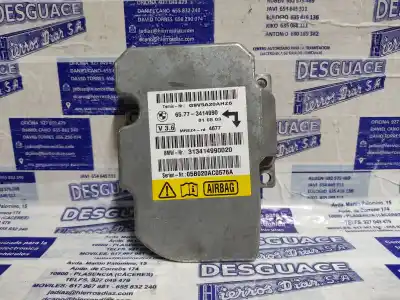 Peça sobressalente para automóvel em segunda mão centralina de airbag por bmw x3 (e83) xdrive 30d referências oem iam g9v5a20ahz6